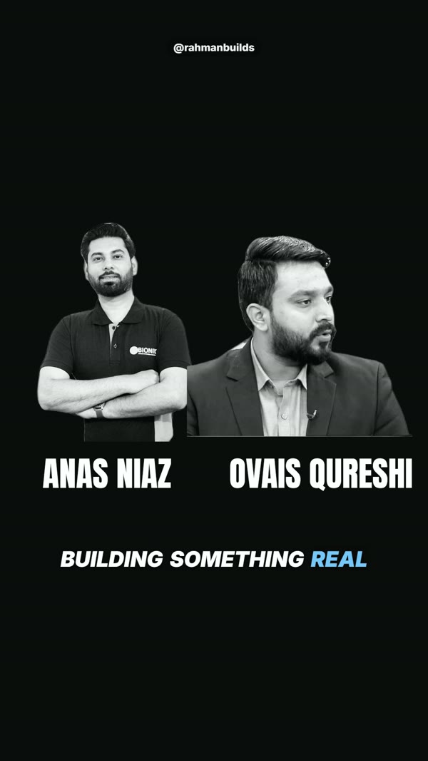 Anas Niaz and Ovais Qureshi